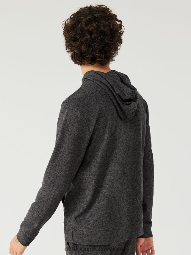 Clothing IE Outdoor Voices Men CloudKnit Hoodie Charcoal HNT0ZV175