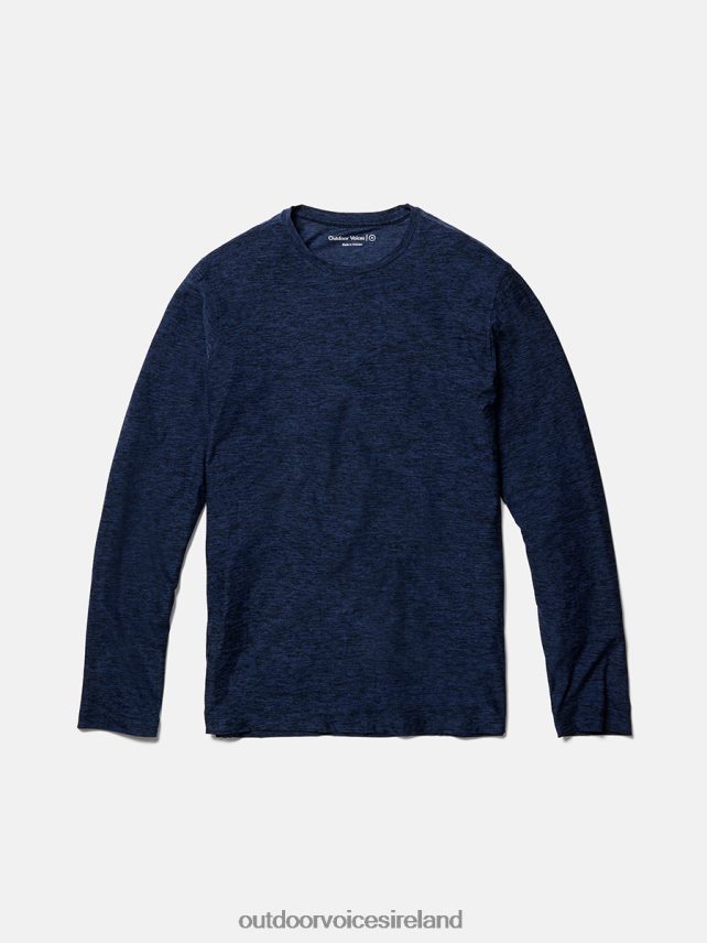 Clothing IE Outdoor Voices Men Cloudknit Longsleeve Navy HNT0ZV150