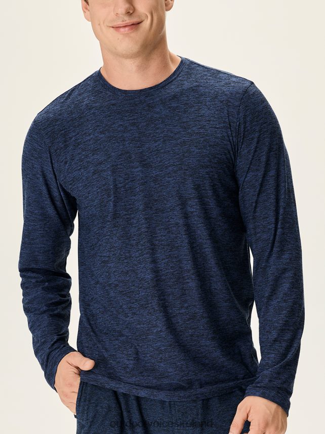 Clothing IE Outdoor Voices Men Cloudknit Longsleeve Navy HNT0ZV150