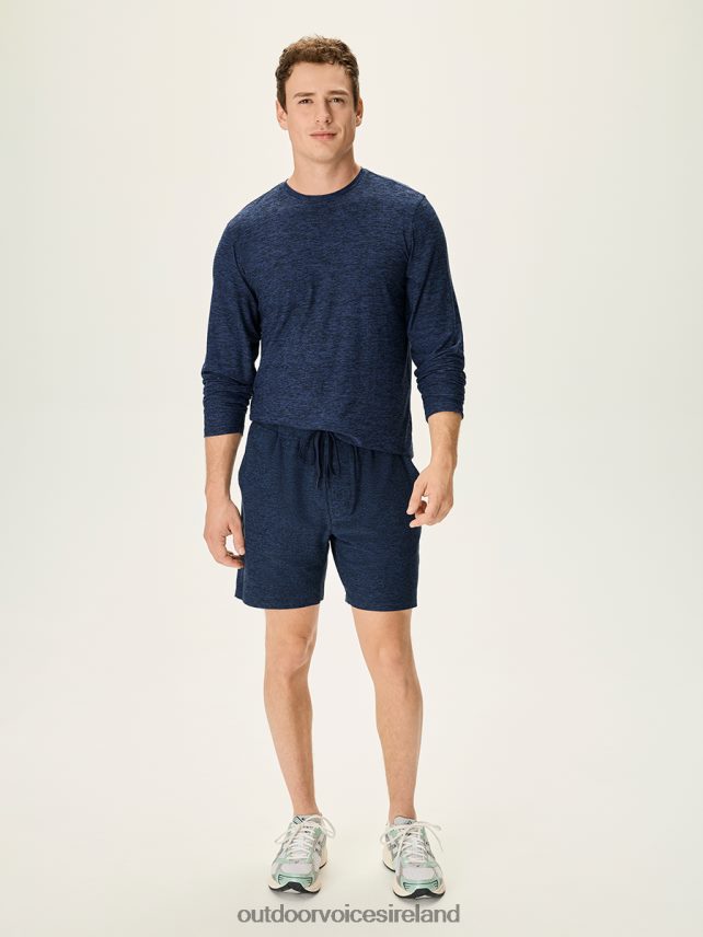 Clothing IE Outdoor Voices Men Cloudknit Longsleeve Navy HNT0ZV150