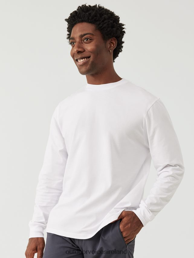 Clothing IE Outdoor Voices Men Everyday Classic Longsleeve White HNT0ZV156