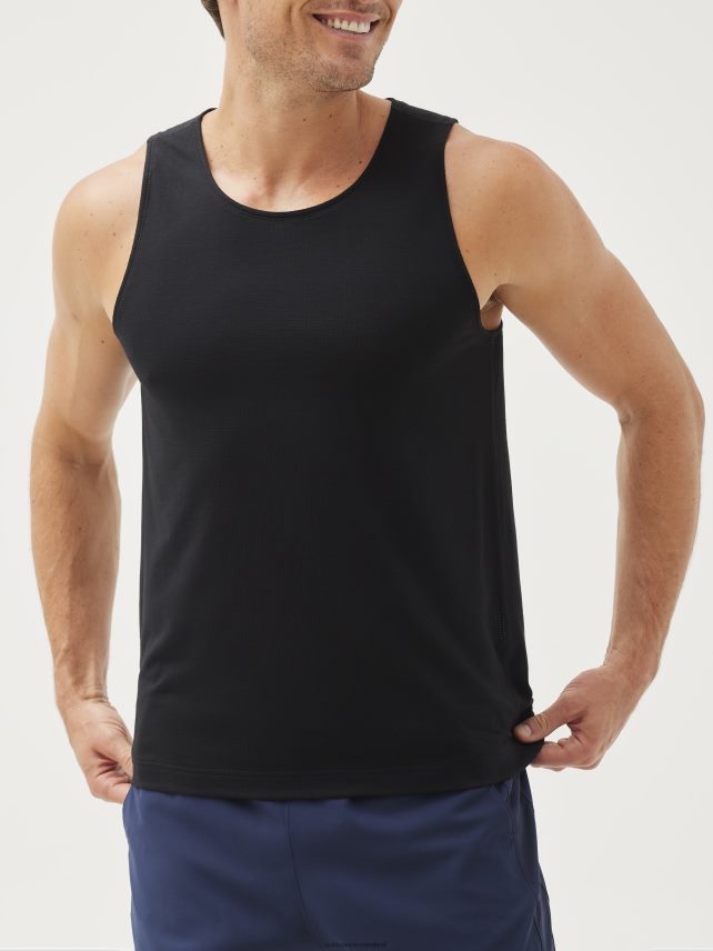 Clothing IE Outdoor Voices Men ThinkFast Mesh Tank Black HNT0ZV171